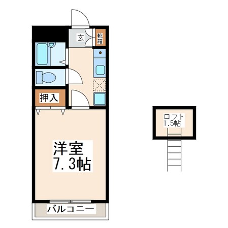 ウィステイリアの物件間取画像